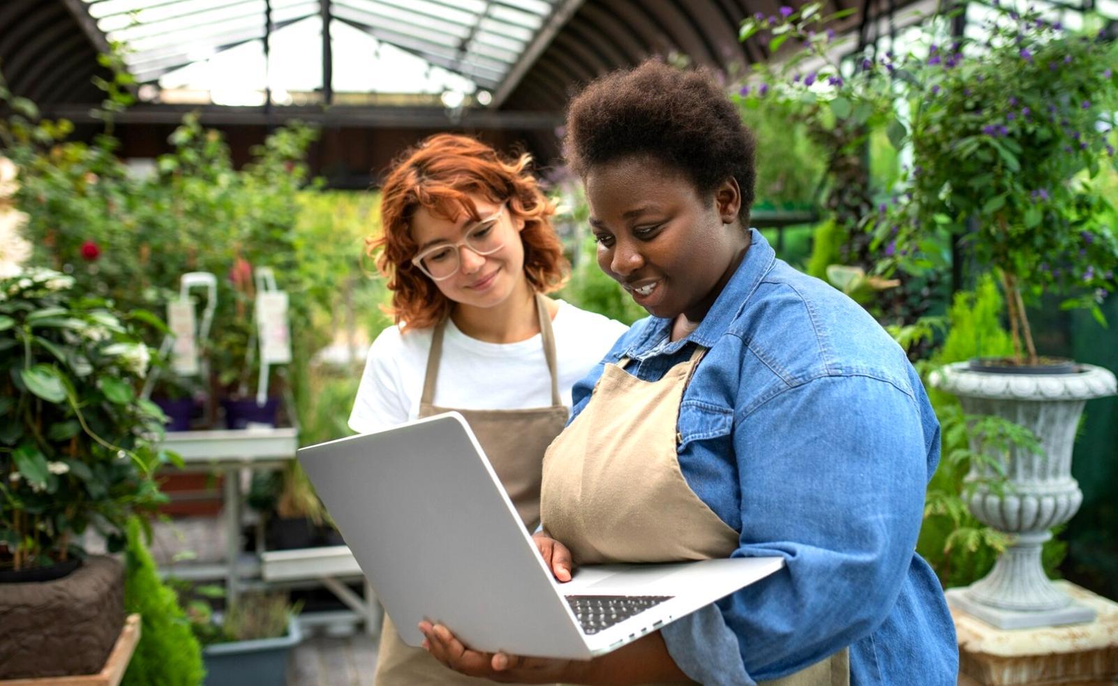 Groupe d'apprenants collaborant sur des exercices budgétaires